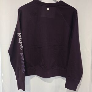 Pure Barre Women's Plum Crew Neck Sweater